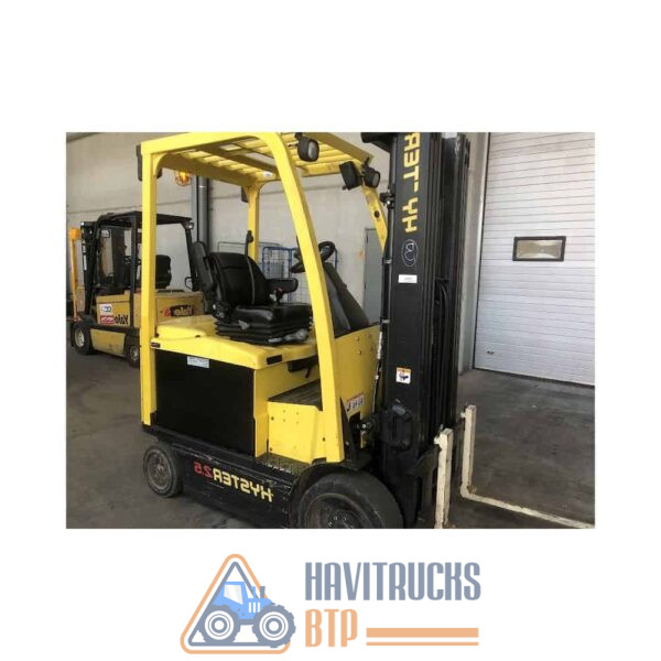 Chariot élévateur 2T5 électrique Hyster levée 5m10
