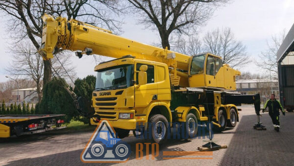 Grue mobile 1045 LTF Liebherr Scania Occasion