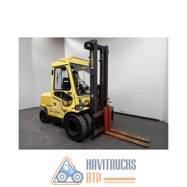 Chariot élévateur Occasion 4T diesel Hyster levée 4m15