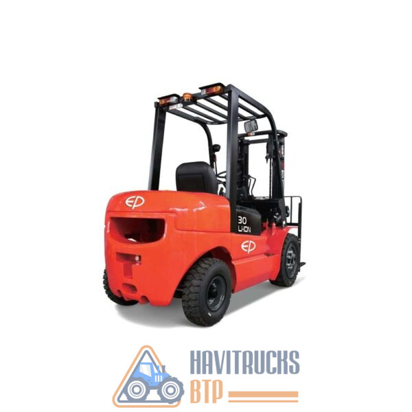 Chariot élévateur 3T5 électrique Occasion levée 6m 4 roues