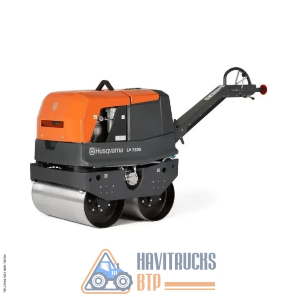 Compacteur à rouleaux à double tambour LP 7505 – Ø 400 mm Husqvarna Occasion